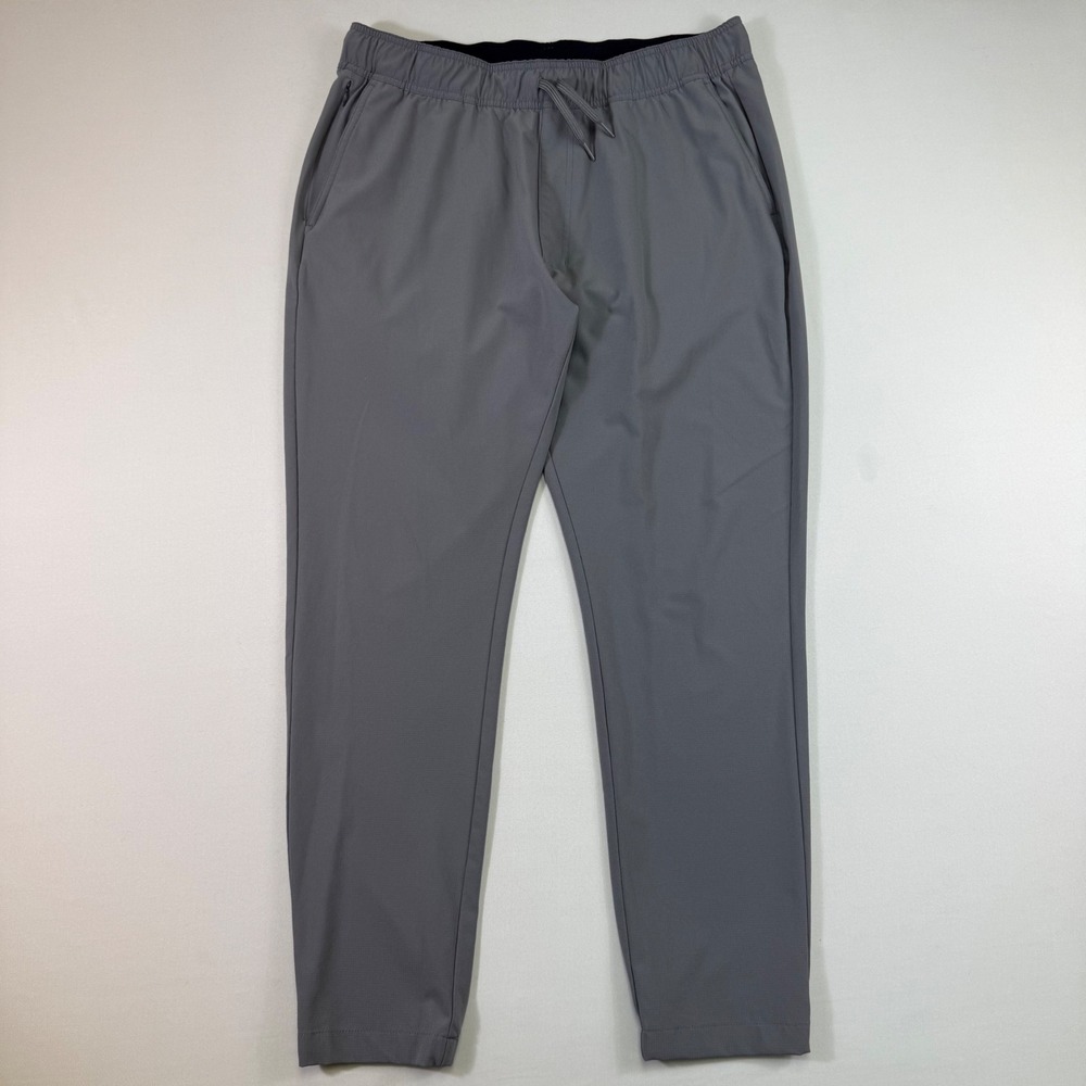 Travis Mathew Golf Travel Pants 2.0 Mens XL Grey Athletic Tapered Jogger Ripstop